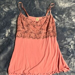 Victoria's Secret Pink Lace Cami Top